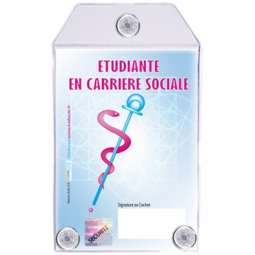 Caducée Etudiante en Carrière Sociale Caducée Etudiante en Carrière Sociale