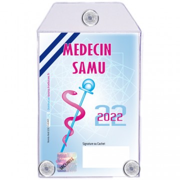 Caducée Médecin SAMU 2022