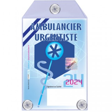 Caducée Ambulancier Urgentiste 2024