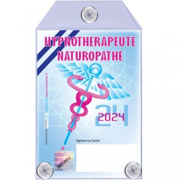Caducée Hypnothérapeute Naturopathe 2024