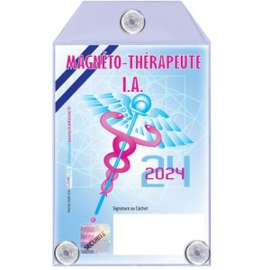 Caducée Magnéto-thérapeute 2024