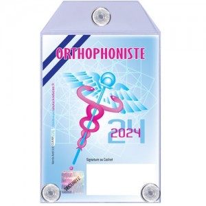Caducée Orthophoniste B 2024