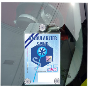 Caducée Ambulancier SMUR 2025