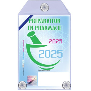 Caducée Préparateur en Pharmacie 2025