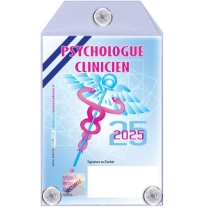Caducée Psychologue Clinicien 2025