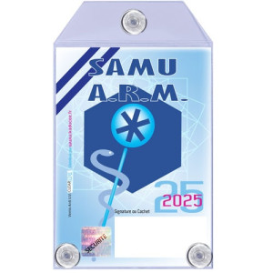 Caducée ARM SAMU 2025