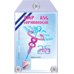 Caducée AMP ASG Sophro 2025