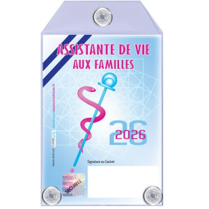 Caducée Assistante de Vie aux Familles 2026