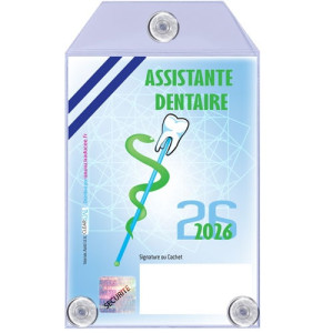 Caducée Assistante Dentaire 2026