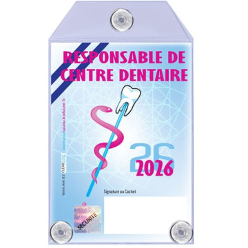 Caducée Responsable de Centre Dentaire 2026 Caducée Responsable de Centre Dentaire 2026