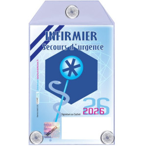Caducée Infirmier Secours d'Urgence 2026