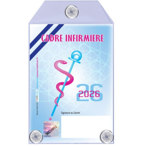 Caducée Cadre Infirmière 2026