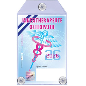 Caducée Kinésithérapeute Ostéopathe 2026