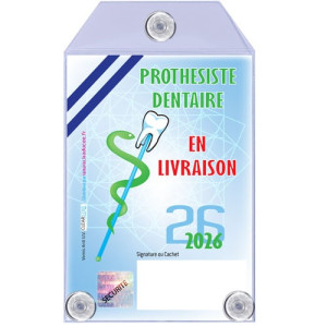 Caducée Prothésiste Dentaire 2026 en livraison