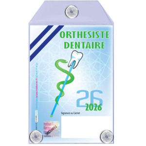 Caducée Orthésiste Dentaire 2026
