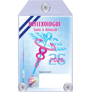 Caducée Réflexologue Soins à domicile 2026