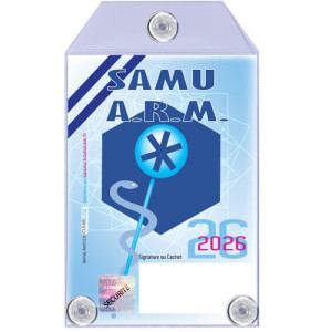 Caducée ARM SAMU 2026