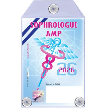 Caducée Sophrologue AMP 2026 Caducée Sophrologue AMP 2026