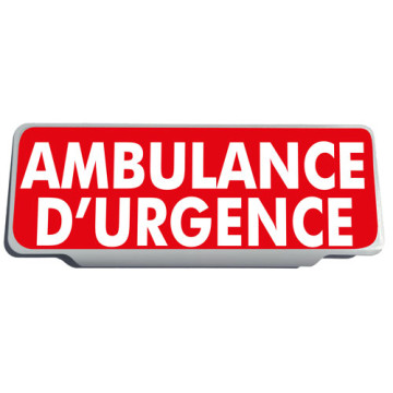 Clip Pare Soleil Ambulance d'Urgence Rétro-Réfléchissant Clip Pare Soleil Ambulance d'Urgence Rétro-Réfléchissant