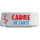 Clip Pare Soleil Cadre de Santé Rétro-Réfléchissant