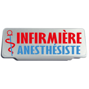 Clip Pare Soleil Infirmière Anesthésiste Rétro-Réfléchissant
