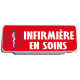 Clip Pare Soleil Infirmière en Soins Rétro-Réfléchissant