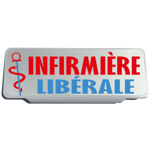 Clip Pare Soleil Infirmière Libérale Rétro-Réfléchissant