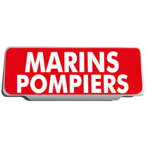 Clip Pare Soleil Marins Pompiers Rétro-Réfléchissant