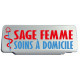 Clip Pare Sage Femme Soins à Domicile Rétro-Réfléchissant