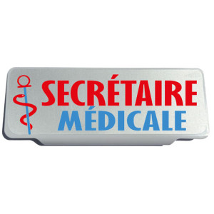 Clip Pare Soleil Secrétaire Médicale Rétro-Réfléchissant