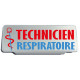 Clip Pare Soleil Technicien Respiratoire Rétro-Réfléchissant