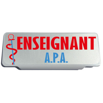 Clip Pare Soleil Enseignant APA Rétro-Réfléchissant