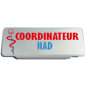 Clip Pare Soleil Coordinateur HAD Rétro-Réfléchissant