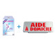 Caducée Aide à Domicile 2026 + Clip Pare Soleil