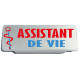 Clip Pare Soleil Assistant de Vie avec Caducée Rétro-Réfléchissant