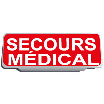Clip Pare Soleil Secours Médical Rétro-Réfléchissant