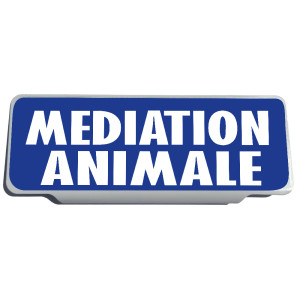 Clip Pare Soleil Médiation Animale Rétro-Réfléchissant