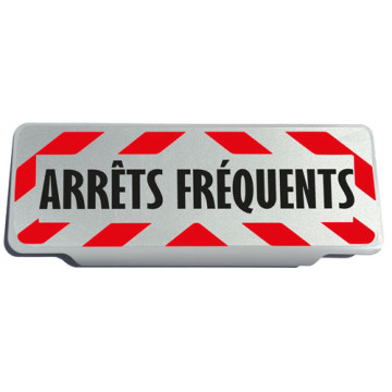 Clip Pare Soleil Arrêts Fréquents Rétro-Réfléchissant