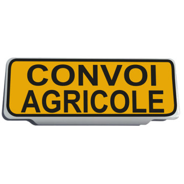 Clip Pare Soleil Convoi Agricole Rétro-Réfléchissant