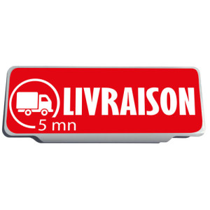 Clip Pare Soleil Livraison-5-mn Rétro-Réfléchissant