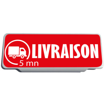 Clip Pare Soleil Livraison-5-mn Rétro-Réfléchissant