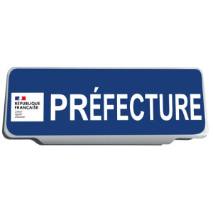 Clip Pare Soleil Préfecture Rétro-Réfléchissant