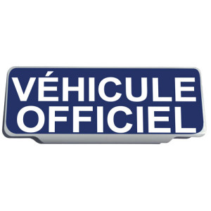 Clip Pare Soleil Véhicule Officiel Rétro-Réfléchissant
