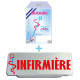 Caducée Infirmière 2026 + Clip Pare Soleil