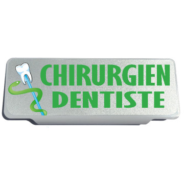 Clip Pare Soleil Chirurgien Dentiste Rétro-Réfléchissant
