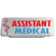 Clip Pare Soleil Assistant Médical Rétro-Réfléchissant