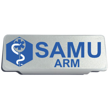 Clip Pare Soleil SAMU ARM Rétro-Réfléchissant
