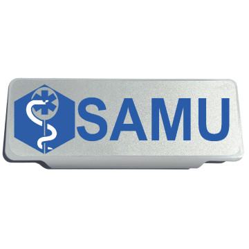 Clip Pare Soleil SAMU Rétro-Réfléchissant