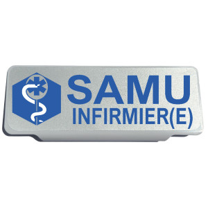 Clip Pare Soleil SAMU Infirmier(e)Rétro-Réfléchissant