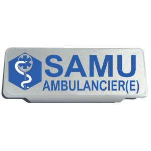 Clip Pare Soleil SAMU Ambulancier(e) Rétro-Réfléchissant